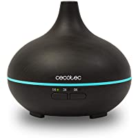 Cecotec Pure Aroma 150 Yin. Humidificador ultrasónico y difusor de Aroma 150 ml. Temporizador 3 Horas. 7 Colores led…